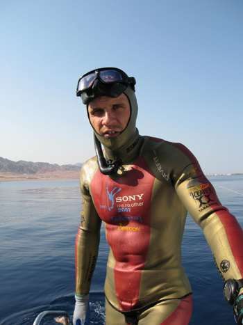 Freediver Wetsuit Dahab 2007