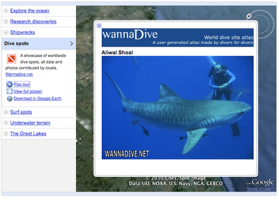 Google Ocean Wannadive