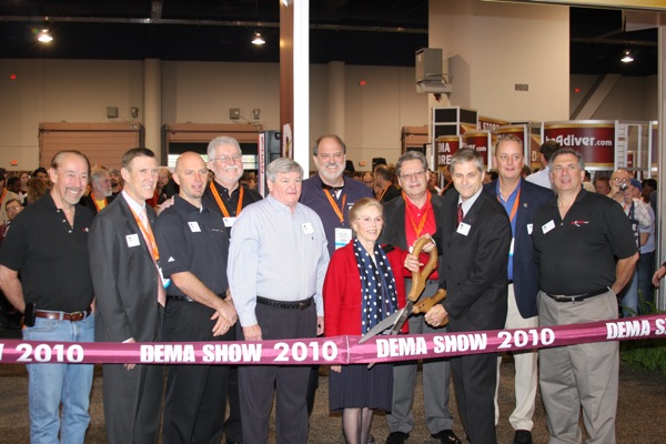 DEMA Show 2010 - Ribbon Cutting