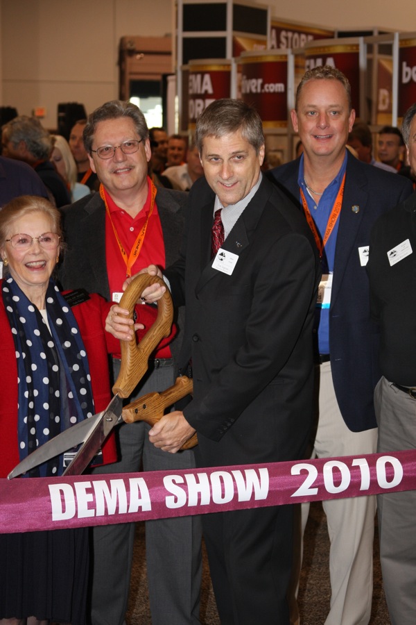 DEMA Show 2010 - Tom Ingram Ribbon Cutting