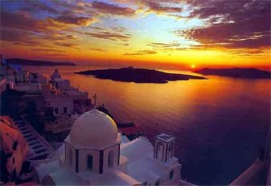 Santorini sunset