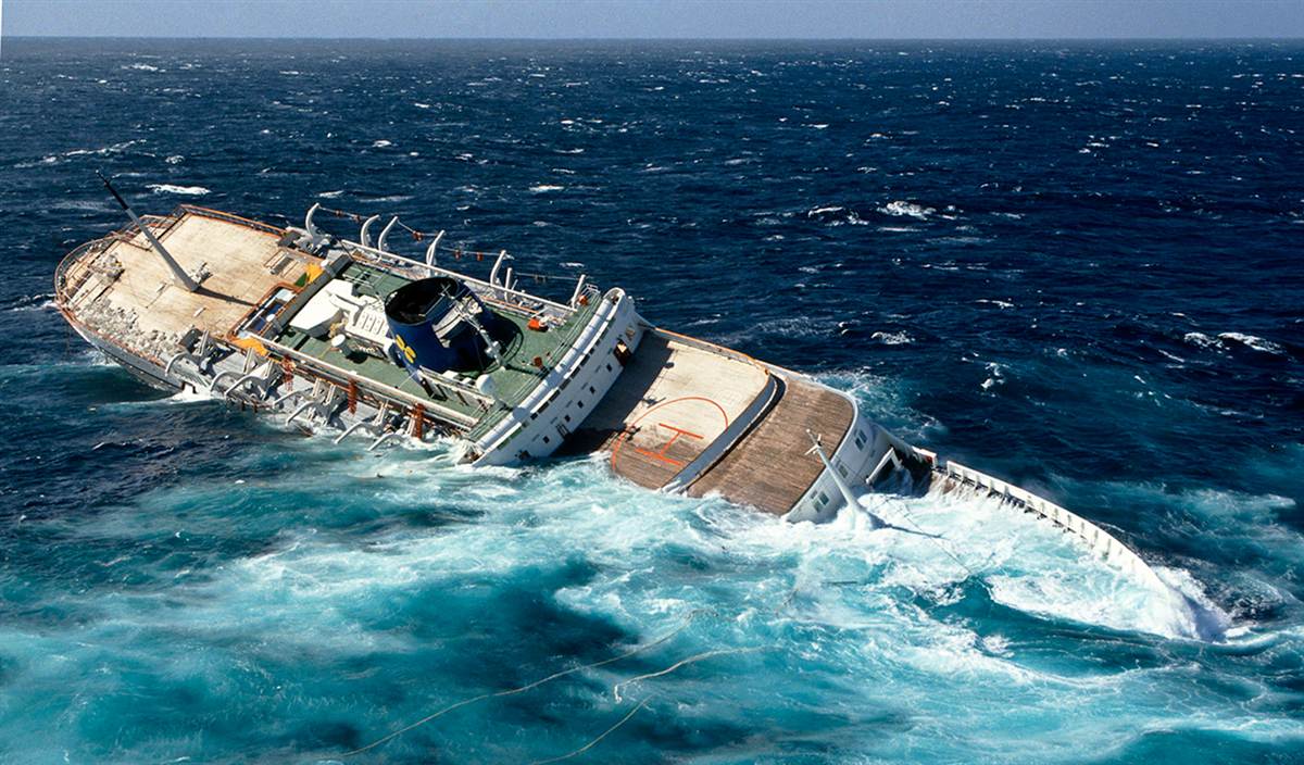 oceania cruise sinking