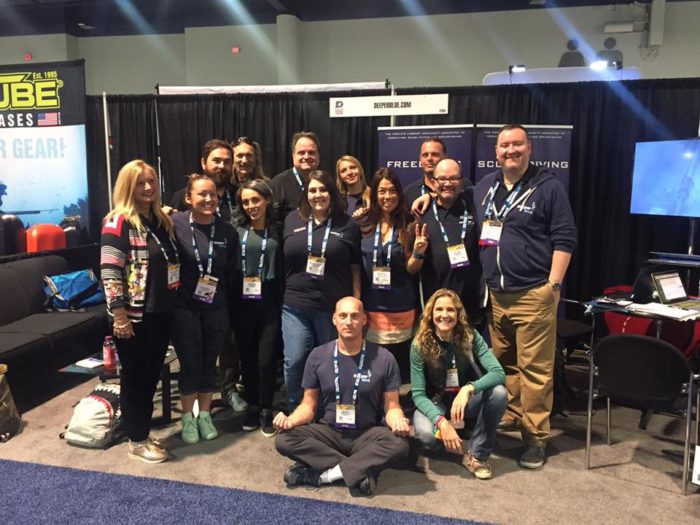 DeeperBlue.com Team at DEMA 2016