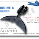 Lunocet Gift Card Sample
