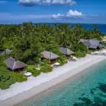Tropical Beach Resort with Overwater Bungalows
