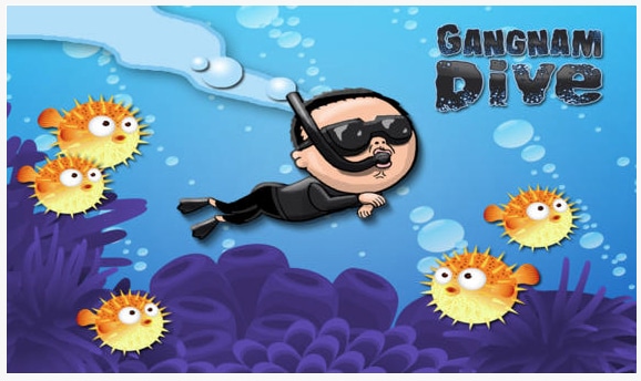 A Gangnam Dive - Free Diving Game