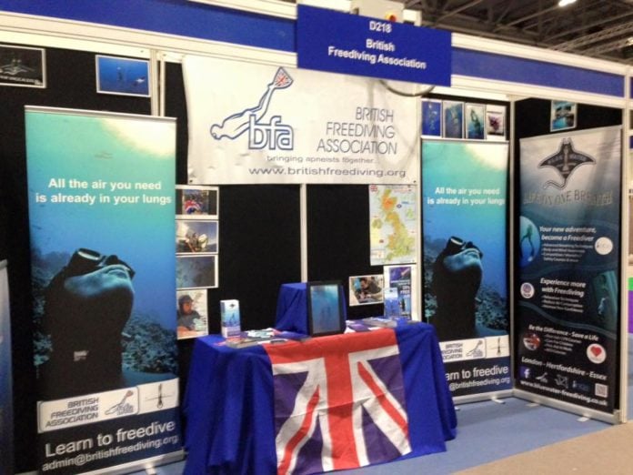 The British Freediving Association at LIDS 2016