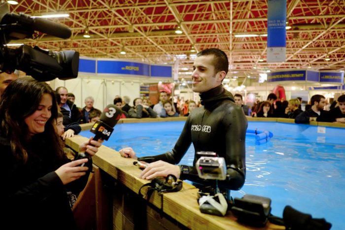 Aleix Segura Vendrell Guinness World Record O2 apnea