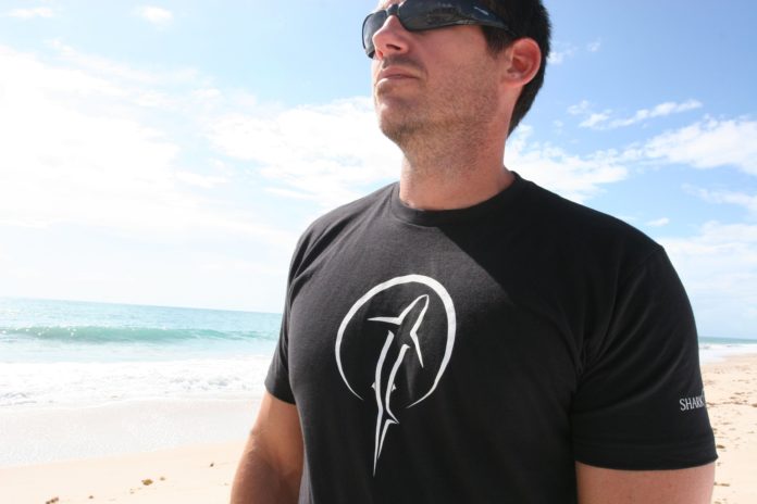 Shark Zen - -T-shirt on model