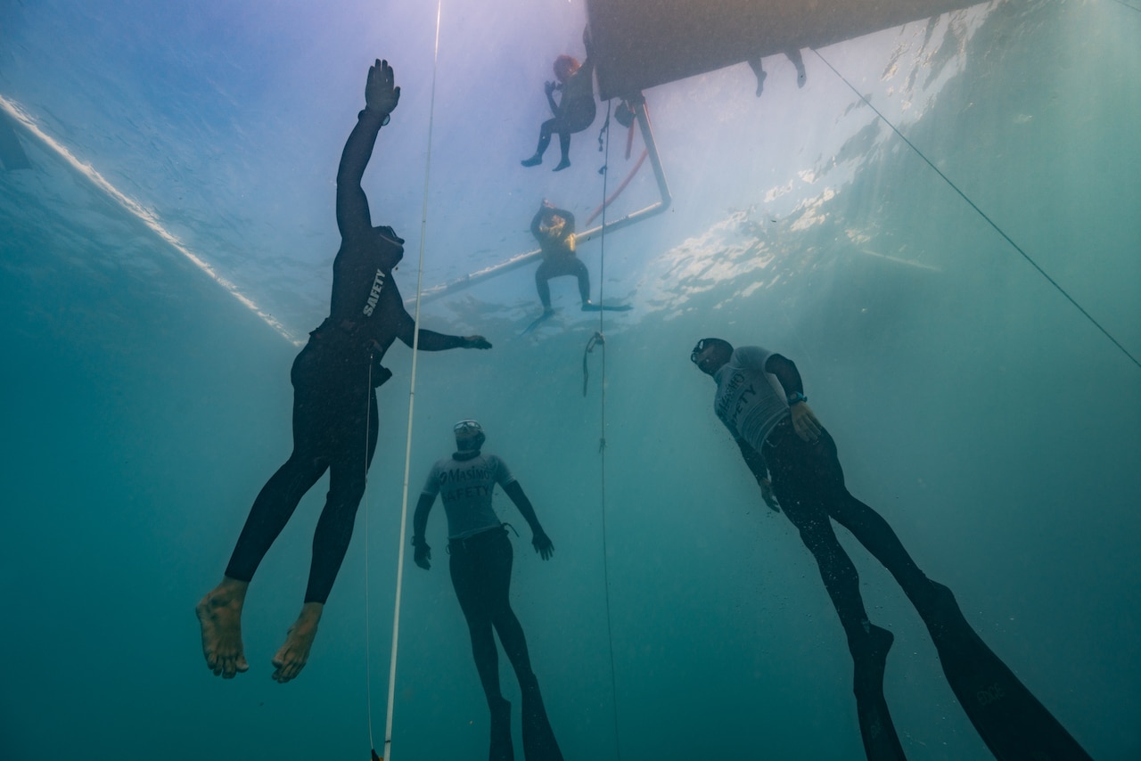 the first Bahamian record holder ( photo by Daan Verhoeven)