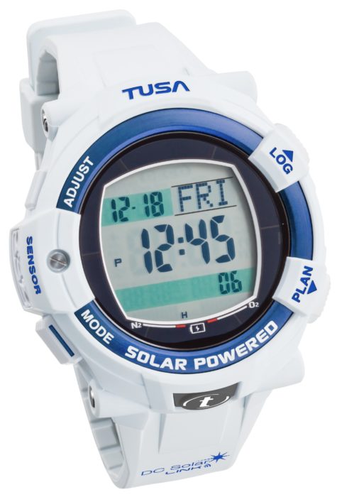 TUSA has launched a new, solar-powered dive computer.
