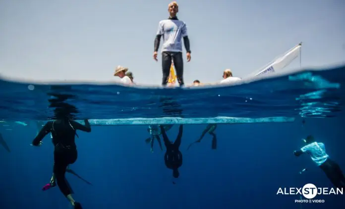 Safety diver, John