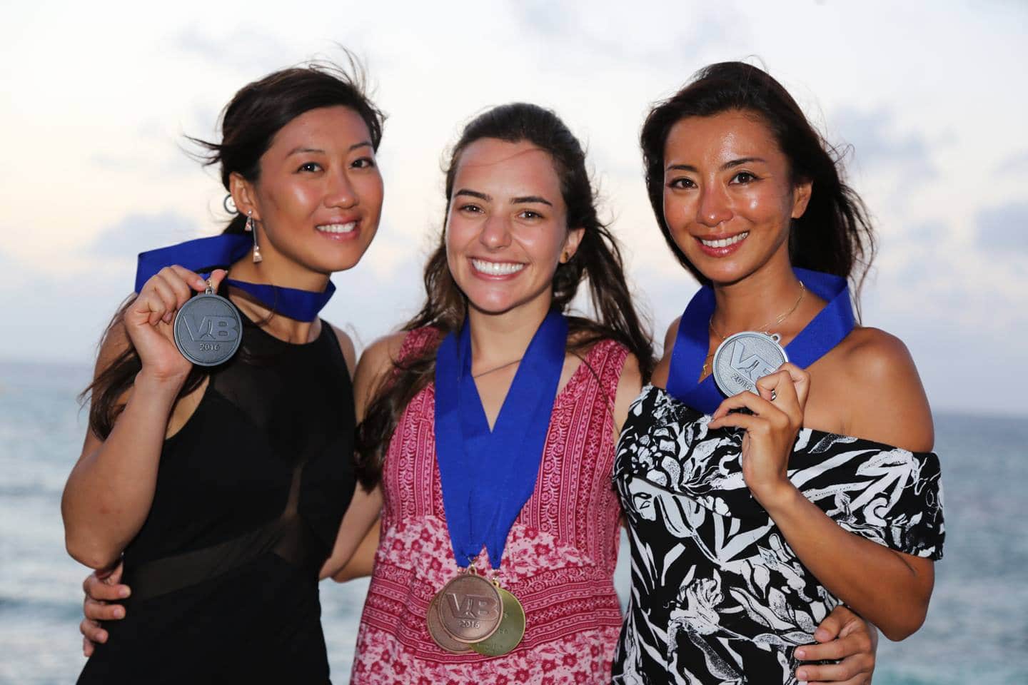 Super strong ladies, Jessea, Sofia and Tomoka (photo by Howard Holtzman)