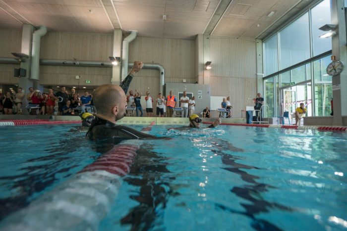 Mateusz Malina 232m Dynamic No-Fins (DNF) World Record