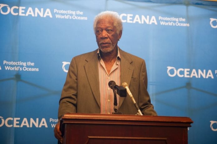 Shark advocate and actor Morgan Freeman lobbied the US Congress recently to ban shark fin sales.
