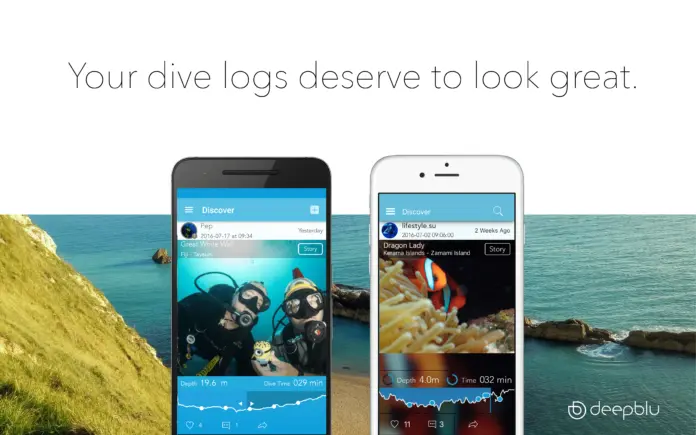 Deepblu Digital Dive Log