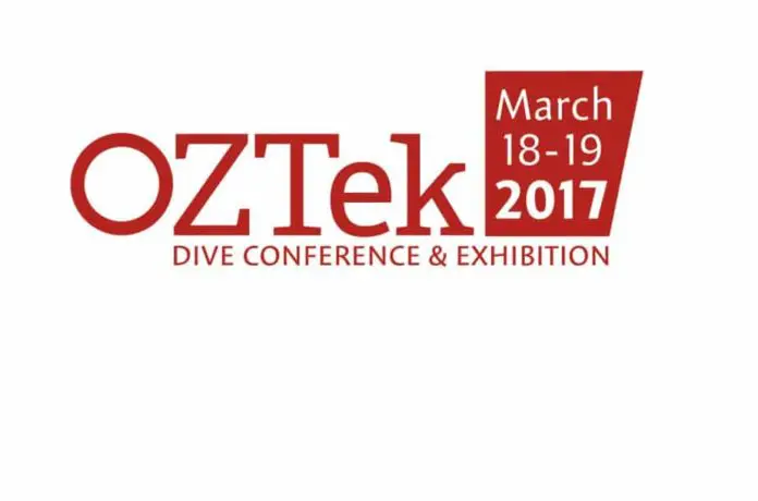 OZTek dive show will be held March 18-19, 2017
