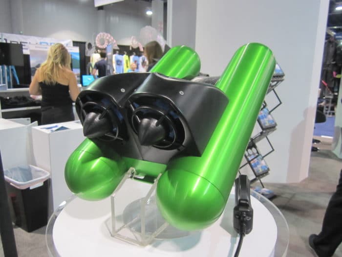 Indigo Industries' Nautilus GLH diver propulsion vehicle