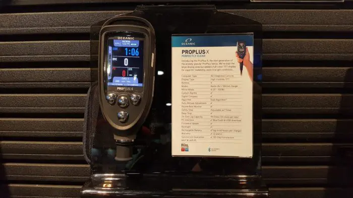 Oceanic's ProPlus X dive computer