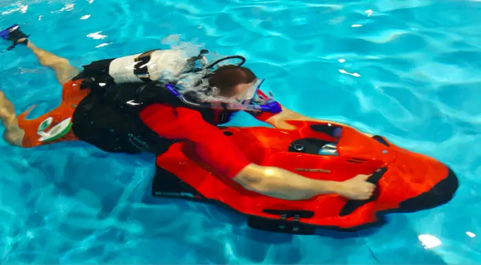 SEABOB demo at DEMA Show