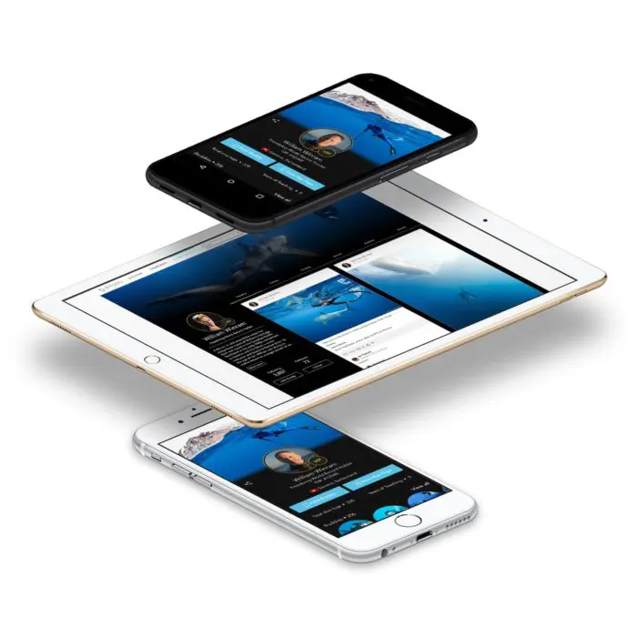 Deepblu New Web App with Social Network