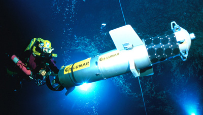 Jill Heinerth drives the digital wall mapper through Wakulla Springs