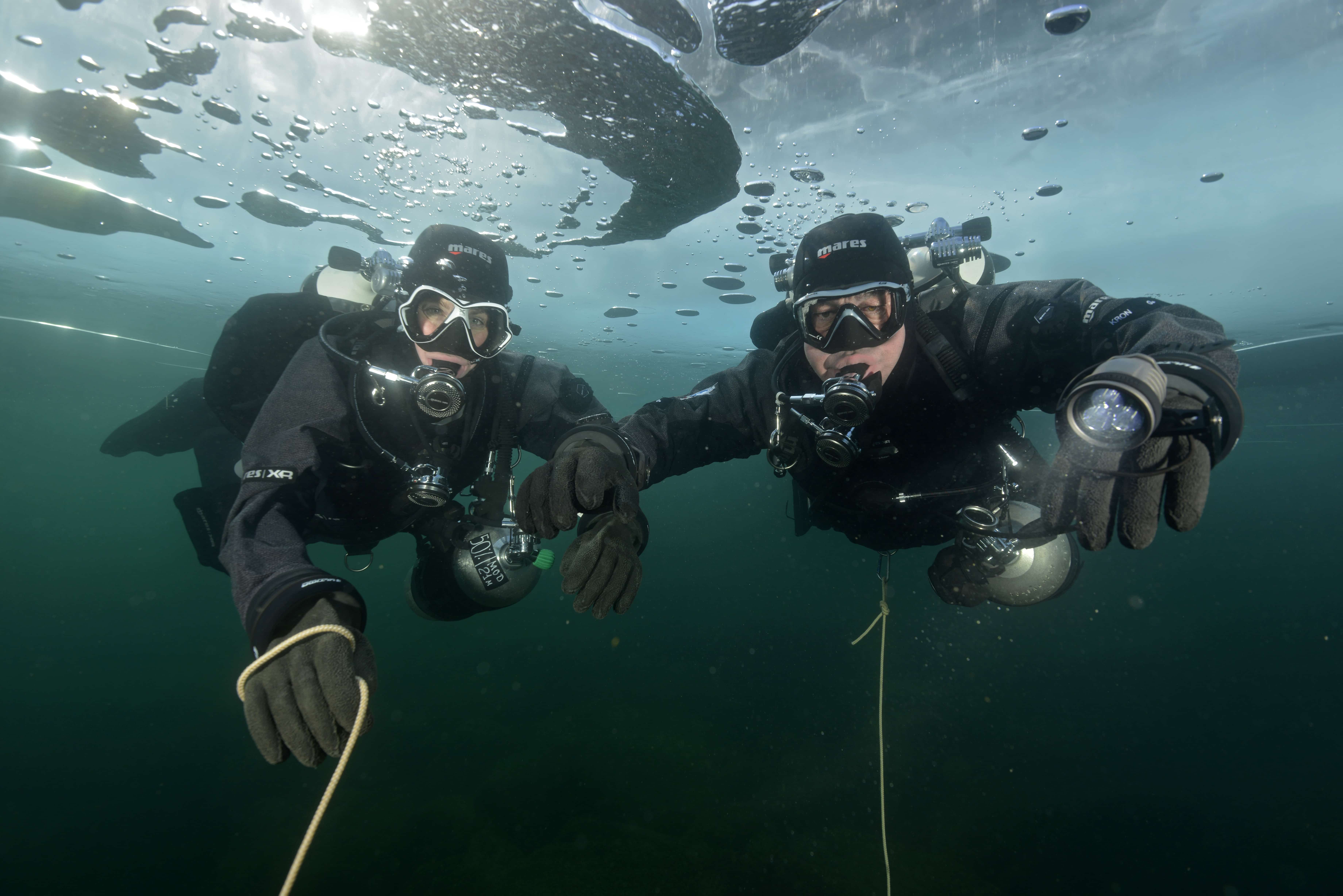 Mares SSI XR Team at Lake Baikal 2017.