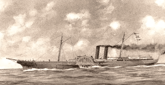 Civil War Confederate blockade runner