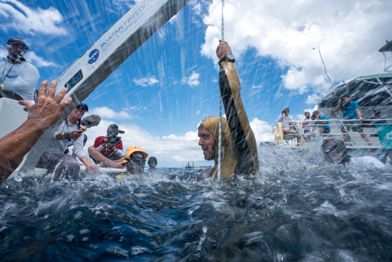 "I am looking at the platform and the judges!" (Photo by Daan Verhoeven)