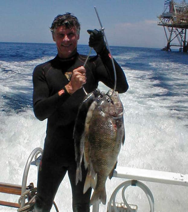 Chad Carney - 1st place Sheepshead in the Hell Divers Rodeo