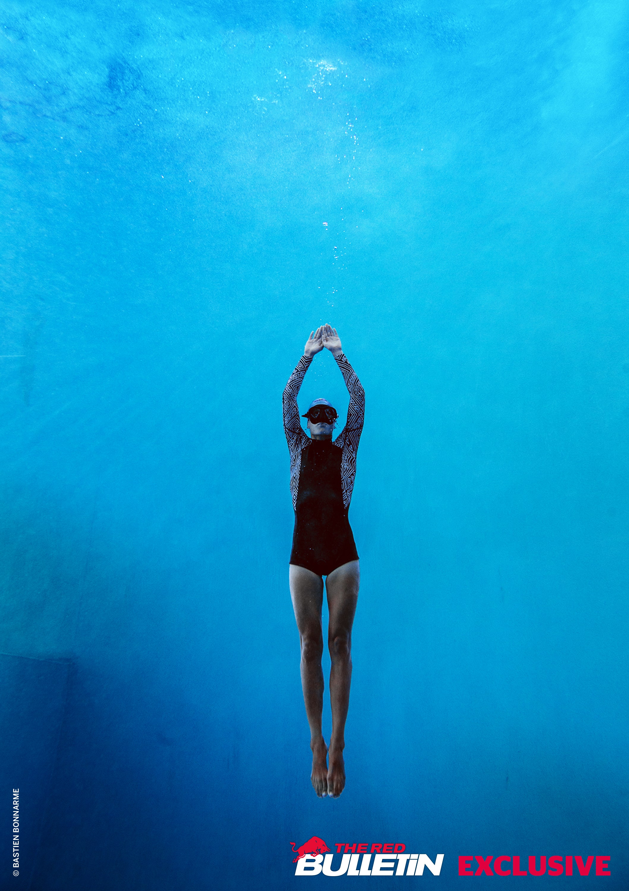 Champion Surfer Credits Freediving With Helping To Face Down Monster Waves (Photo Credit: Bastien Bonnarme, Red Bulletin)