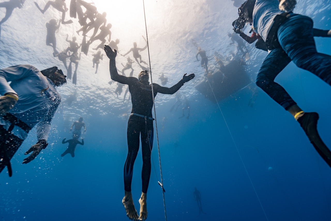 Morgan ascends to the bronze (photo by Daan Verhoeven)