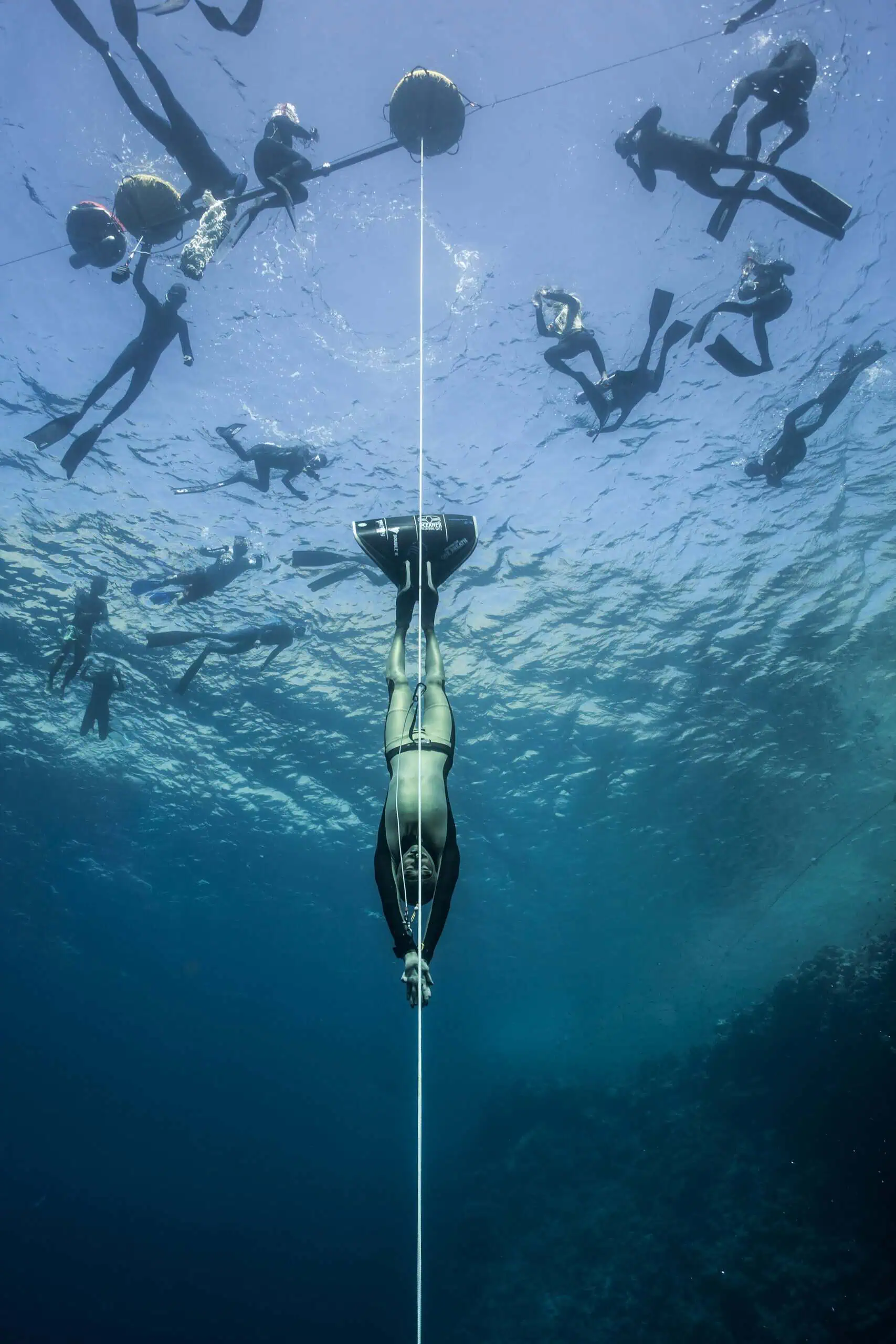 Jihoon Jang (South Korea) 91 meters/299 feet CWT