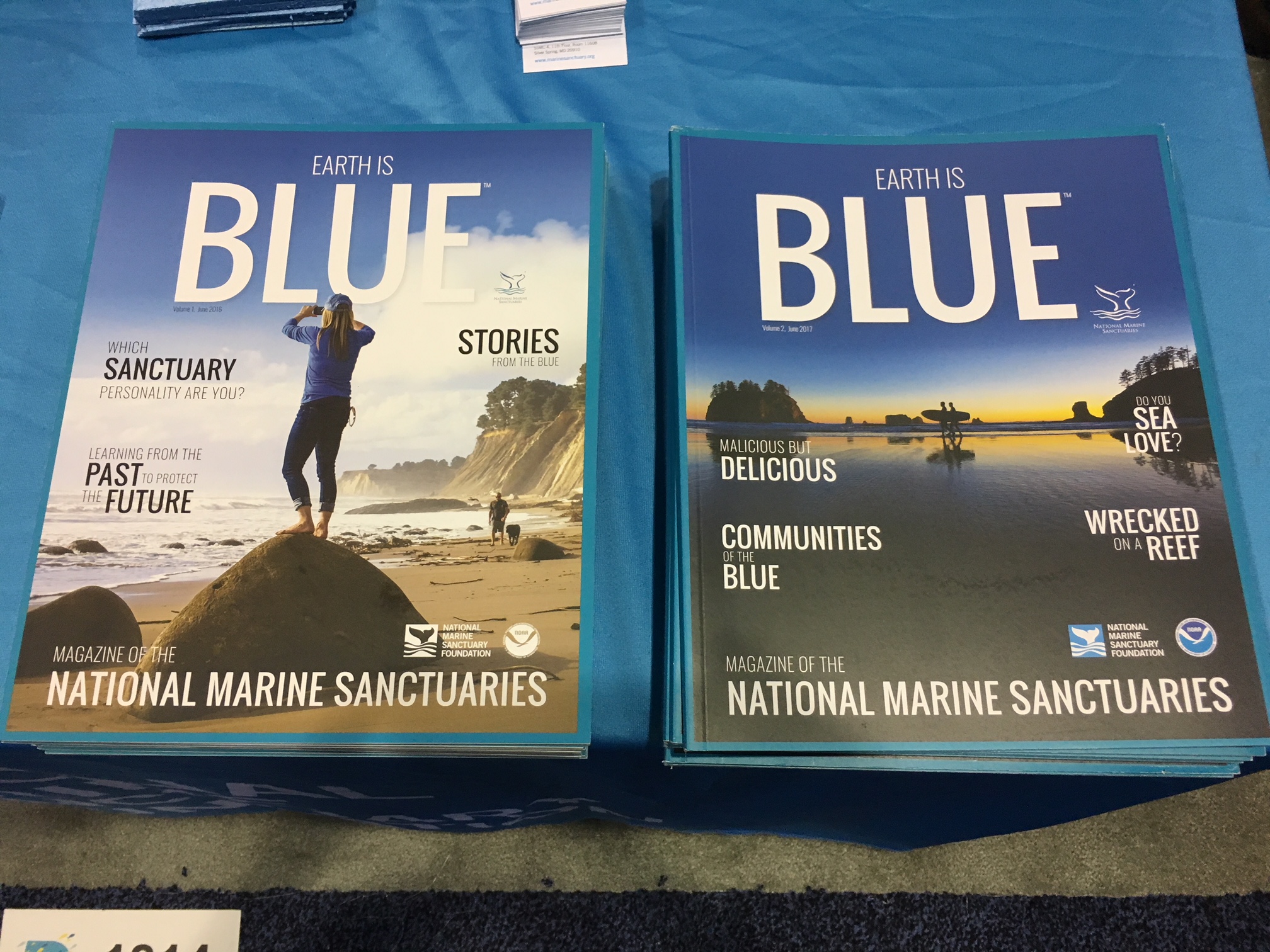 Earth is Blue. Learn about your local sanctuaries.