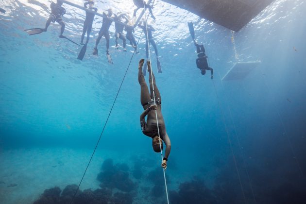 Sayuri Kinoshita - OriginECN Vertical Blue - Day 9. Photo by Alex St Jean