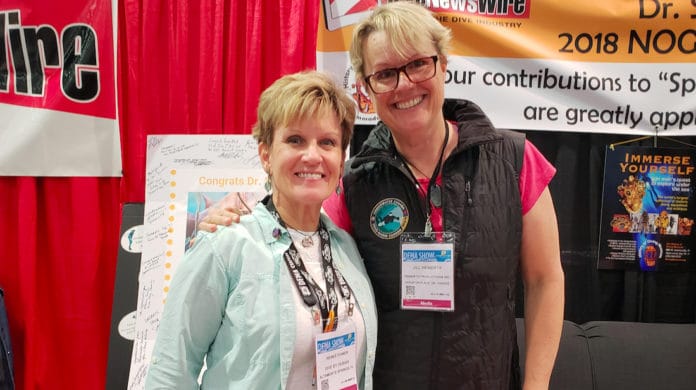 Renee Power and Jill Heinerth