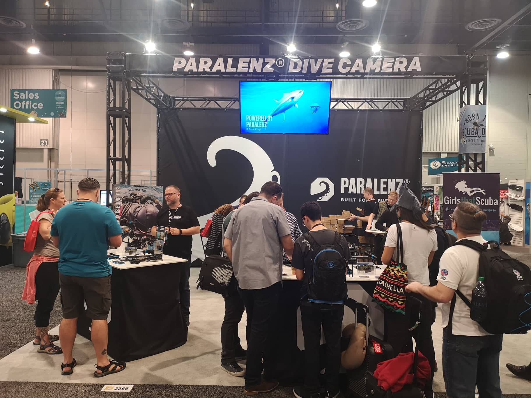 Paralenz at DEMA Show 2018 (photo by @Alex St. Jean)