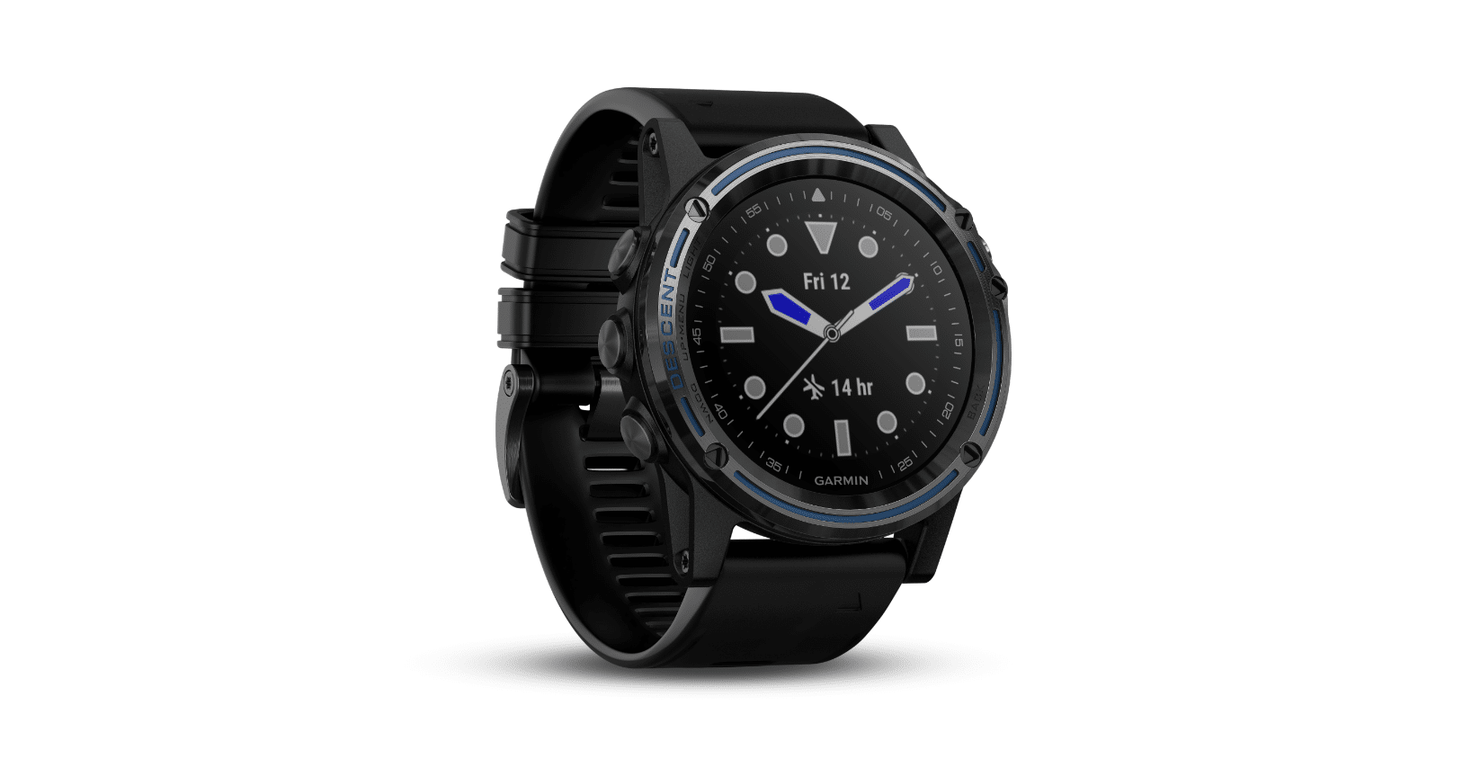 Серые часы garmin