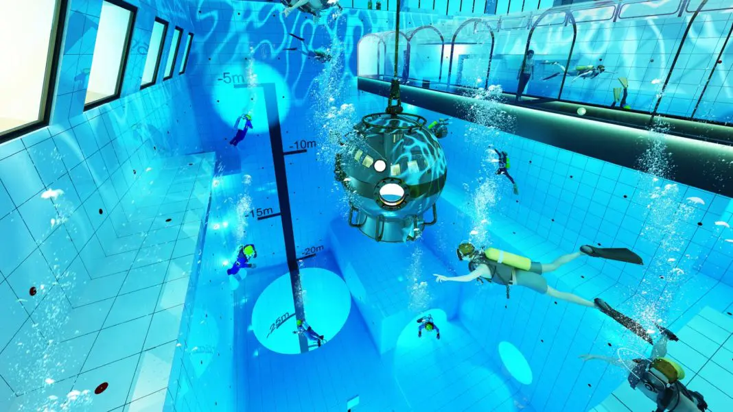 Polish 'DeepSpot' Pool Will Hold A World Record For Only A Matter Of Months