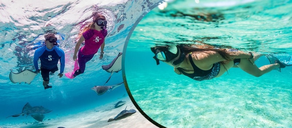 Flexible Silicone Wet Breathing Tube Underwater Scuba Snorkel Diving Swim Aids 