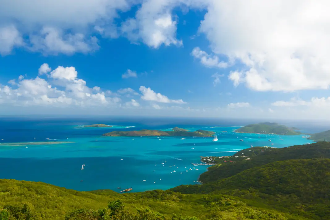 Virgin Gorda in the British Virgin Islands of the Caribbean.