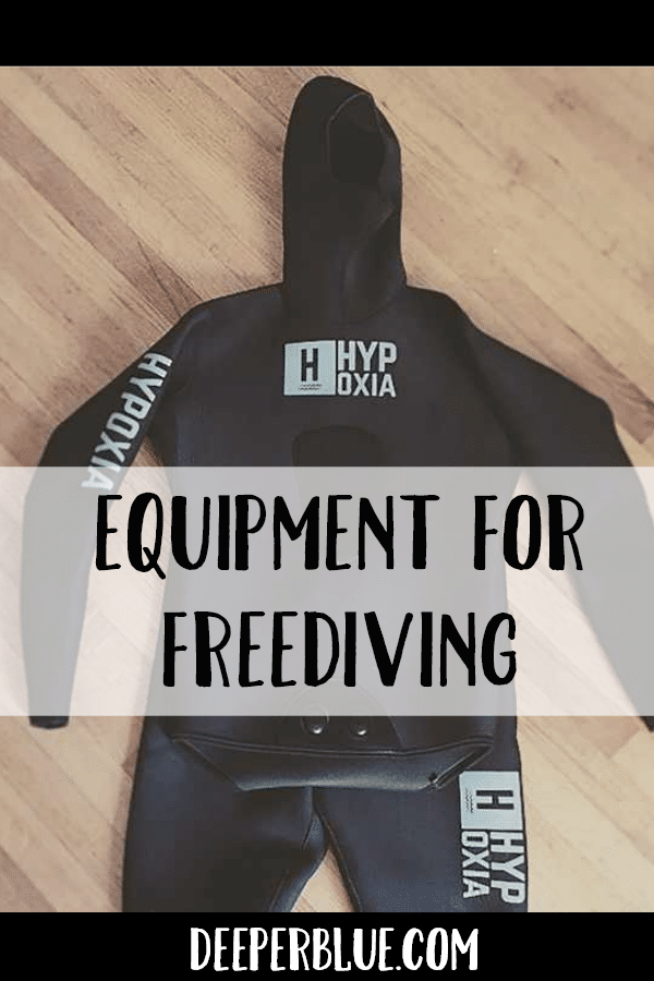 Equipment for Freediving