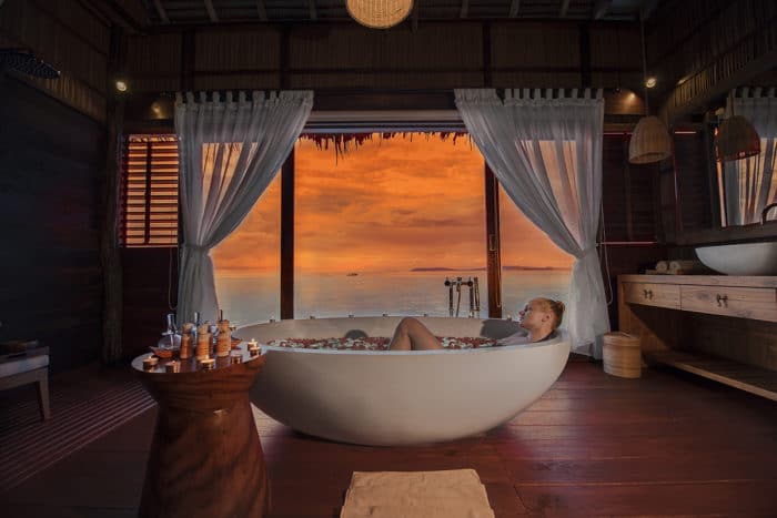 The resort also boasts Spa in Paradise