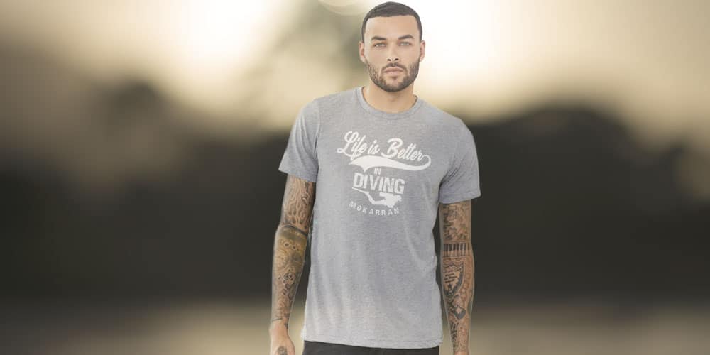 Mokarran 'Life is better in diving' T-shirt