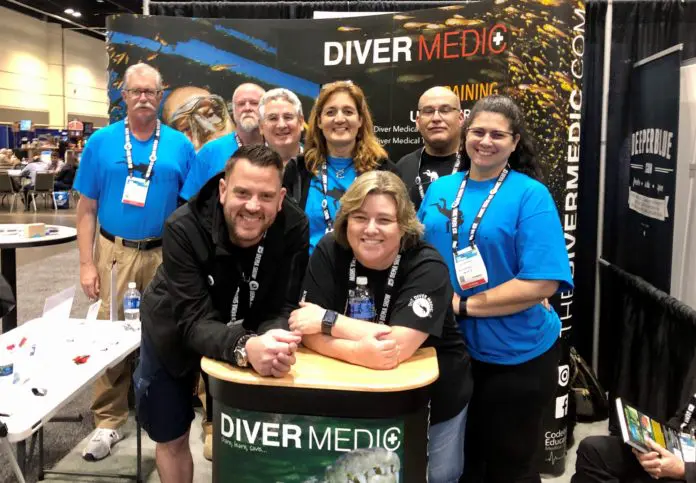 Diver Medic at DEMA Show 2019