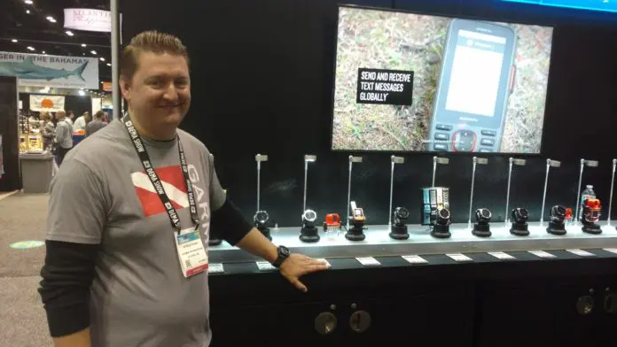 Garmin's Descent Mk1 at DEMA Show 2019