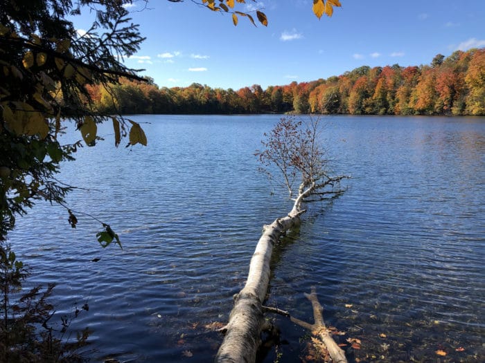 North Twin Lake - viewed from one of the hiking trails