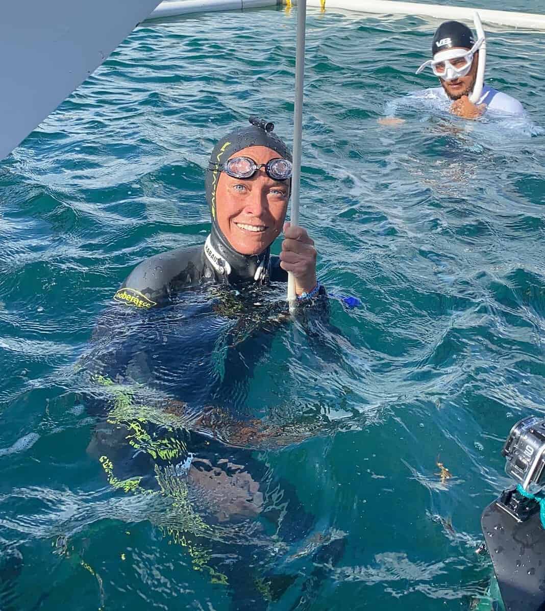 Alessia Zecchini Dedicates New World Record At Vertical Blue 2021 To