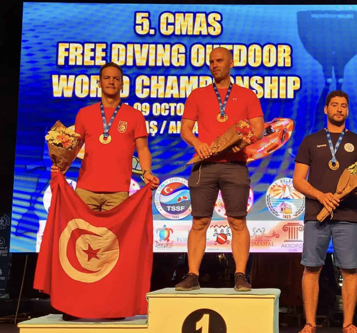 Klovar Beats Out Molchanov In CNF Discipline At CMAS Freediving World