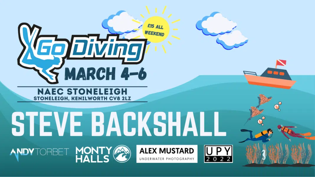 GO Diving Show Set for 4-6 March 2022